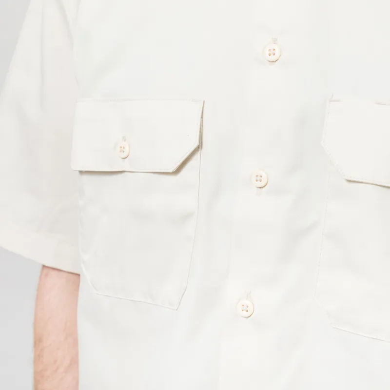 Dickies Short Sleeve Work Shirt Recycled Whitecap Grey-5