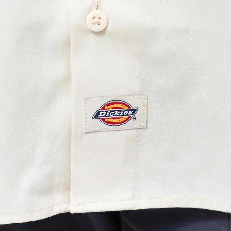 Dickies Short Sleeve Work Shirt Recycled Whitecap Grey-7