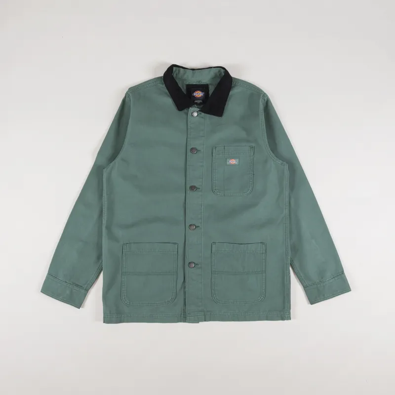 Dickies Duck Canvas Unlined Chore Coat SW Dark Forest