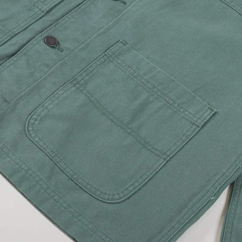 Dickies Duck Canvas Unlined Chore Coat SW Dark Forest-5
