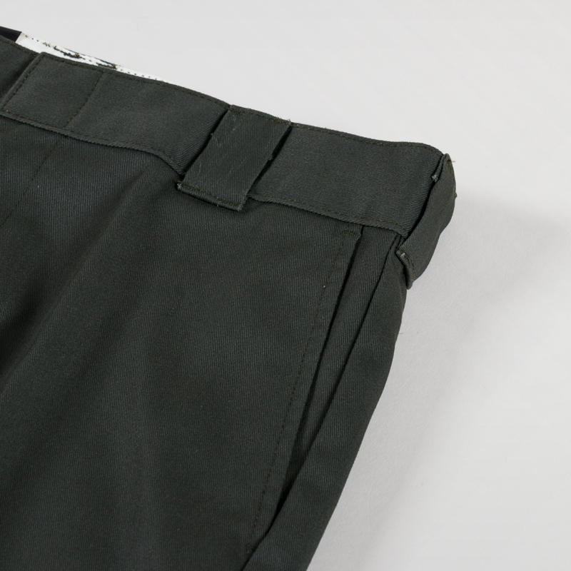 Dickies Slim Fit Work Short Recycled Olive Green-3