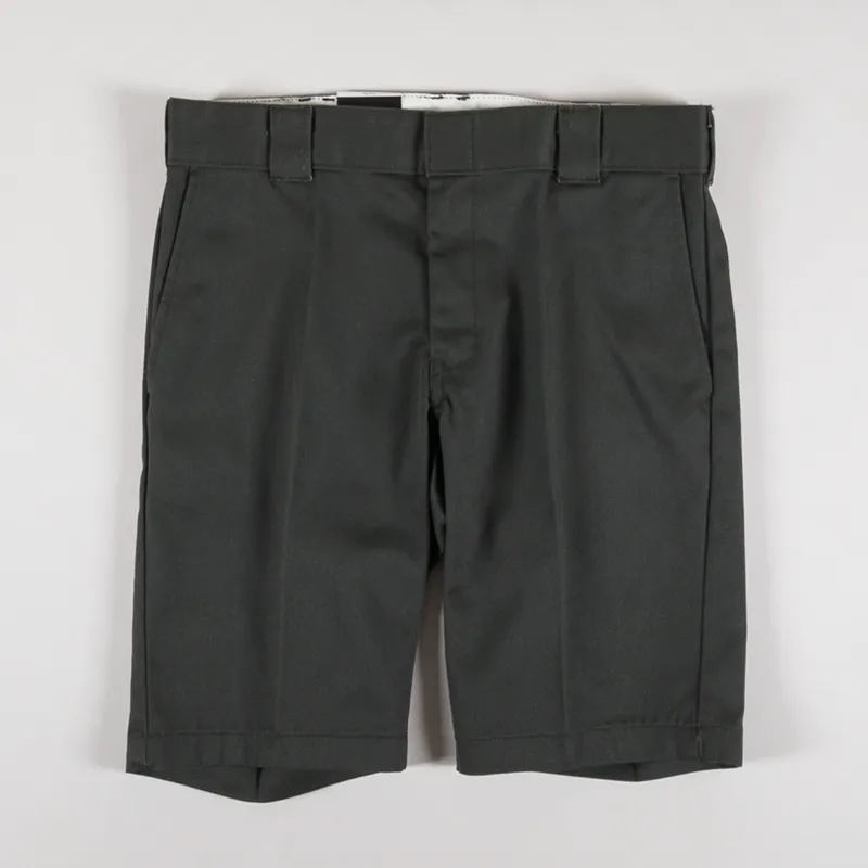 Dickies Slim Fit Work Short Recycled Olive Green