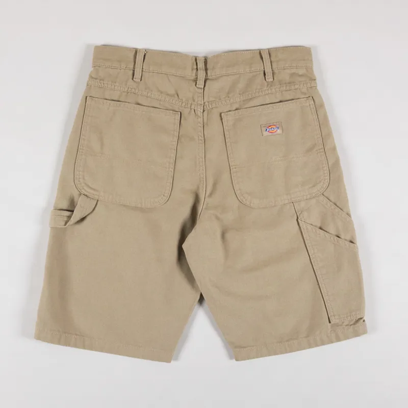 Dickies Duck Canvas Short Stone Washed Desert Sand-1