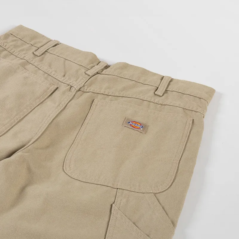 Dickies Duck Canvas Short Stone Washed Desert Sand-3