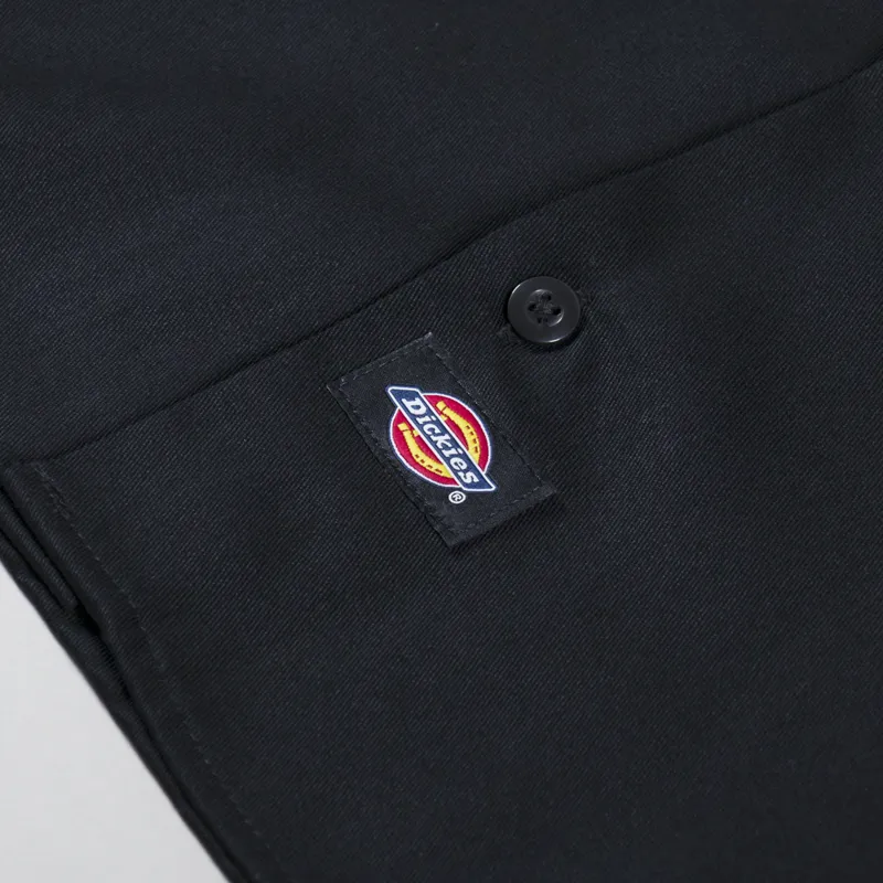 Dickies Long Sleeve Work Shirt Black-4