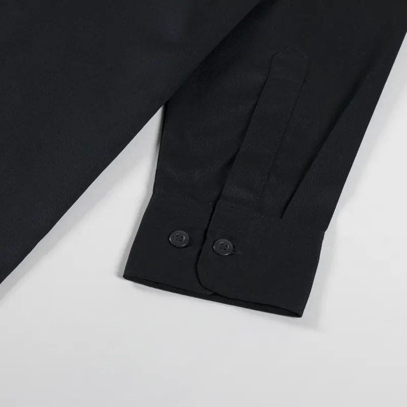 Dickies Long Sleeve Work Shirt Black-7
