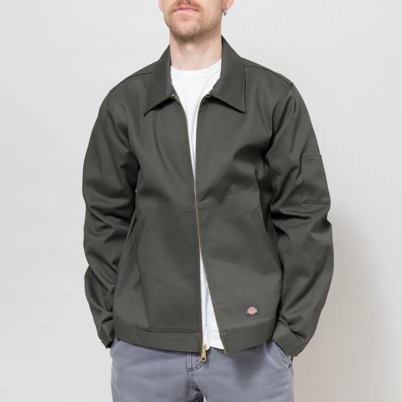 Dickies Unlined Eisenhower Jacket Olive Green