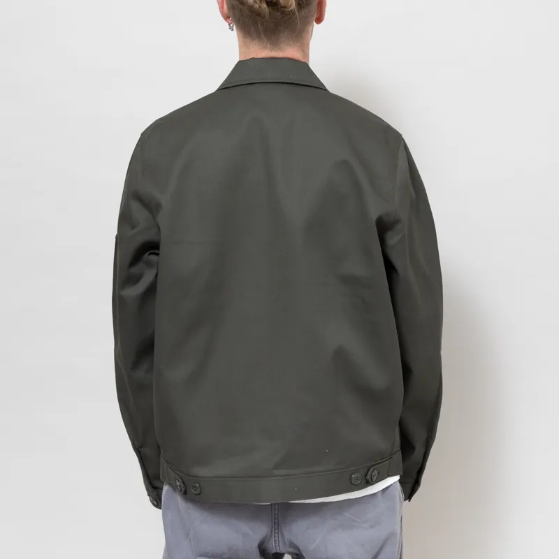 Dickies Unlined Eisenhower Jacket Olive Green-3