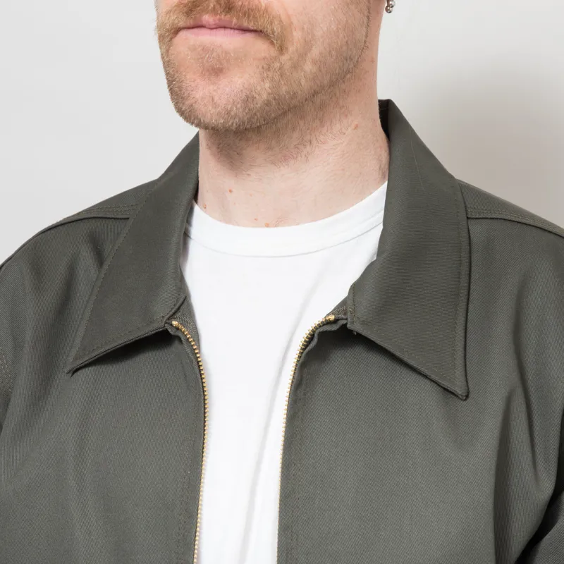 Dickies Unlined Eisenhower Jacket Olive Green-5