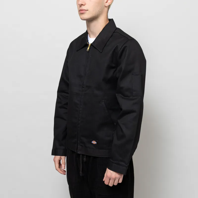 Dickies Unlined Eisenhower Jacket Recycled Black-1