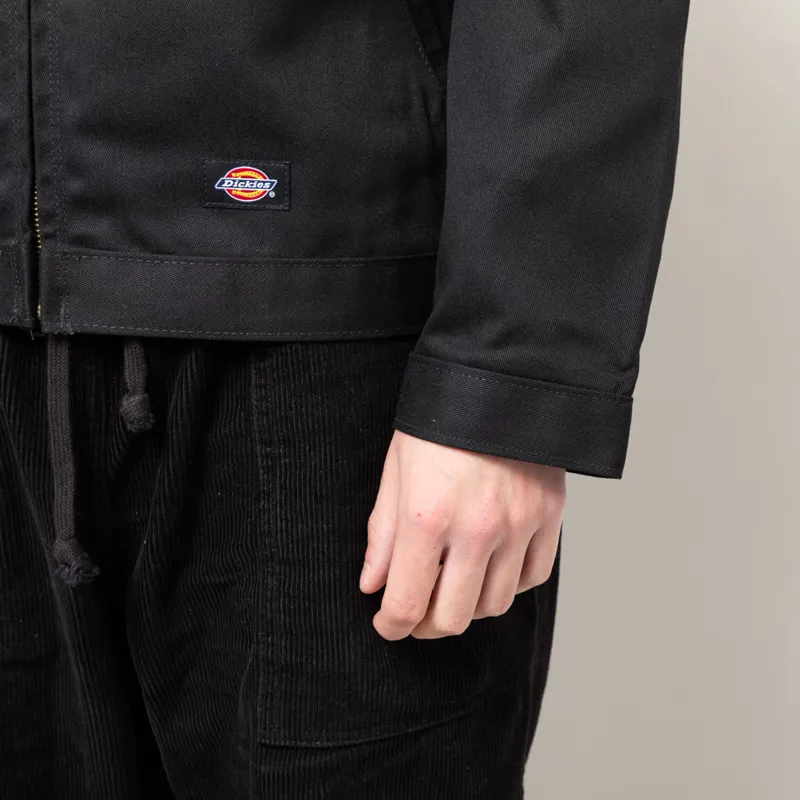 Dickies Unlined Eisenhower Jacket Recycled Black-8