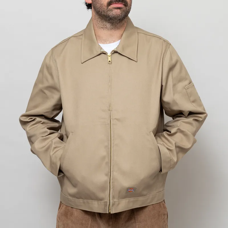 Dickies Unlined Eisenhower Jacket Recycled Khaki-2