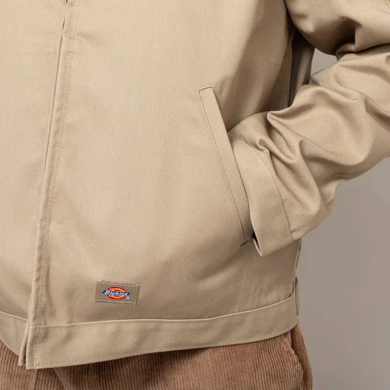 Dickies Unlined Eisenhower Jacket Recycled Khaki-12