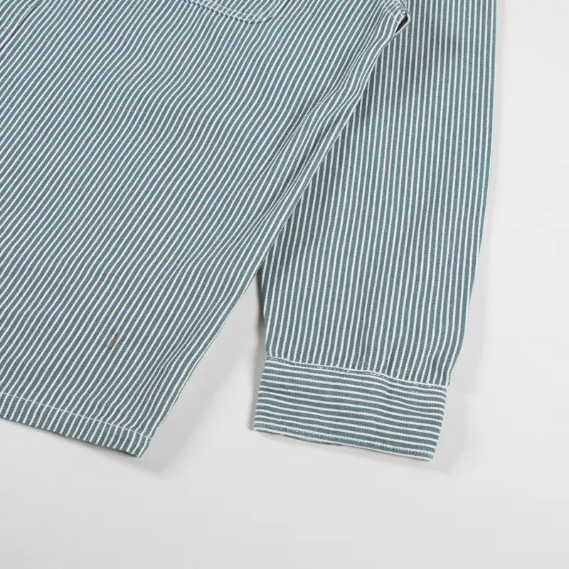 Dickies Hickory Long Sleeve Shirt Lincoln Green-6