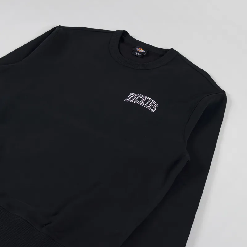 Dickies Aitkin Chest Sweatshirt Black Plum Perfect-2