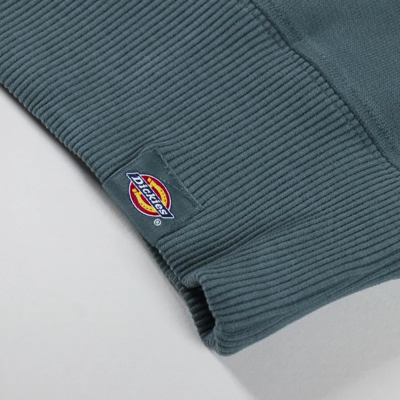 Dickies Aitkin Chest Sweatshirt Lincoln Green Surf Blue-7