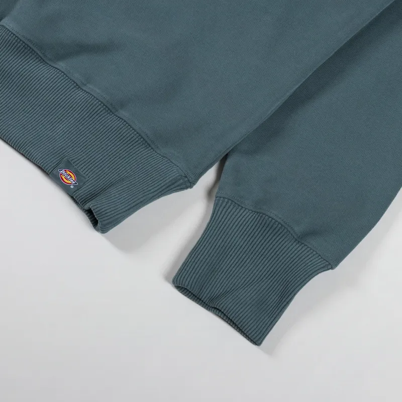 Dickies Aitkin Chest Sweatshirt Lincoln Green Surf Blue-5