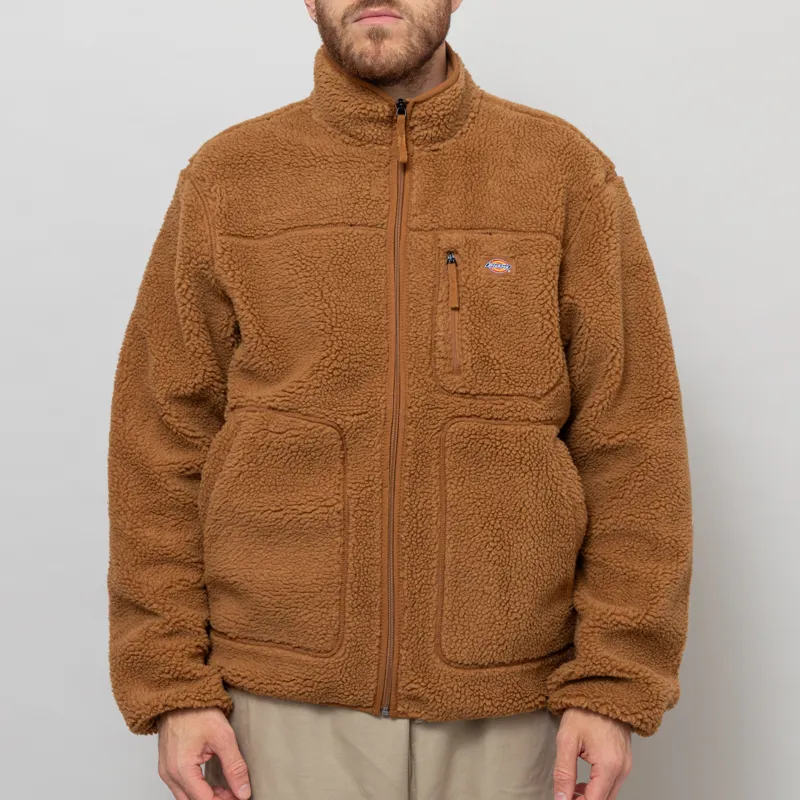 Dickies Mount Hope Fleece Brown Duck