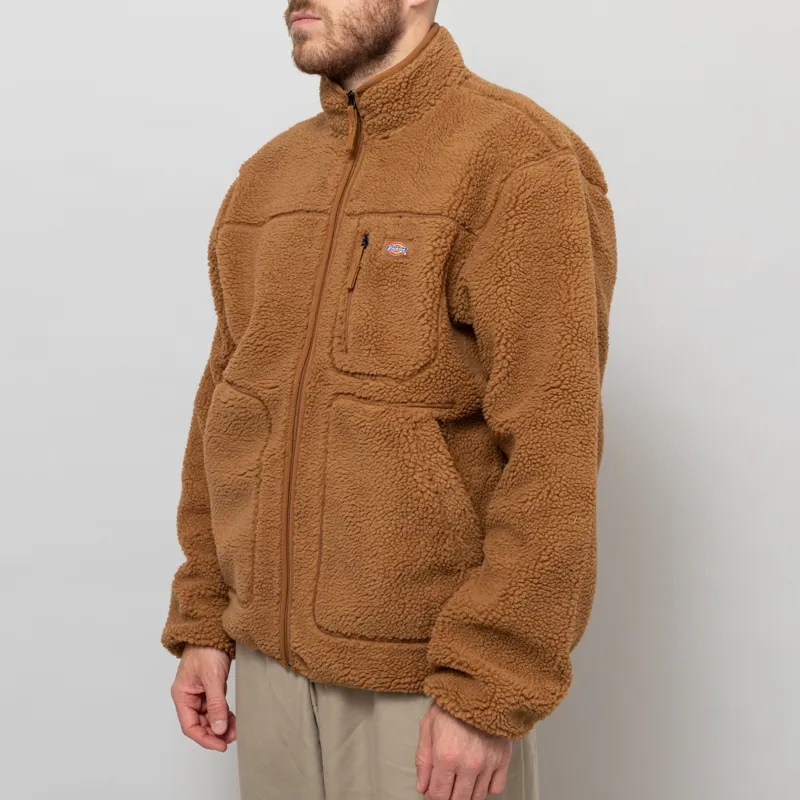 Dickies Mount Hope Fleece Brown Duck-3