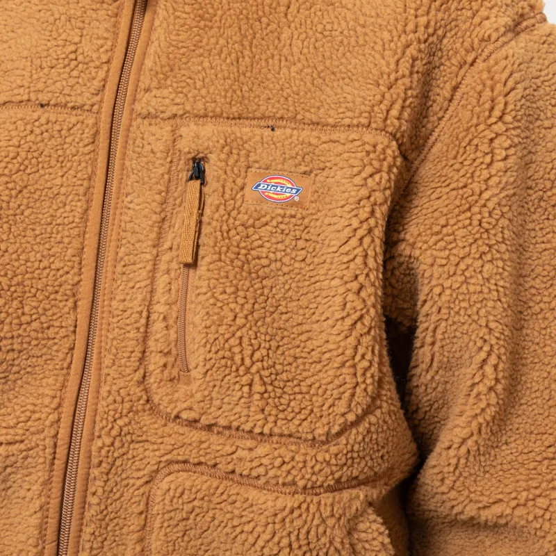 Dickies Mount Hope Fleece Brown Duck-10