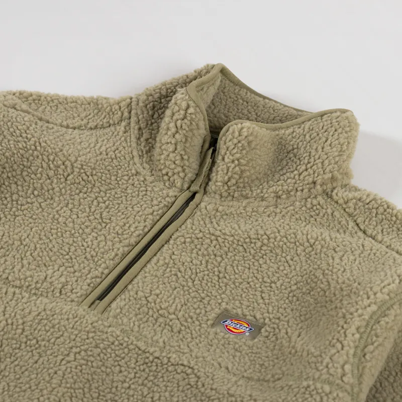 Dickies Mount Hope 1/4 Zip Fleece Imperial Green-4