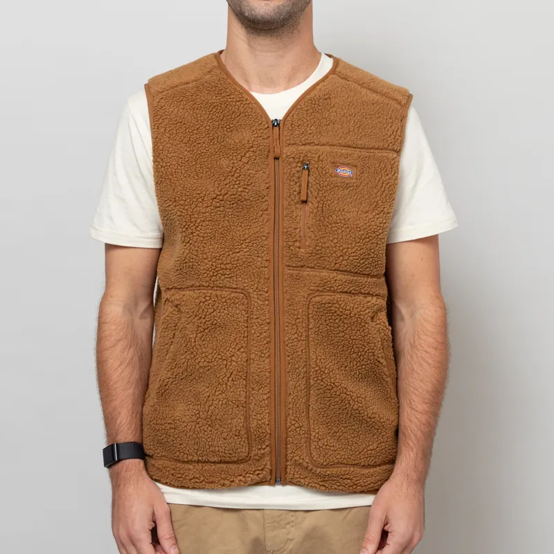 Dickies Mount Hope Vest Brown Duck