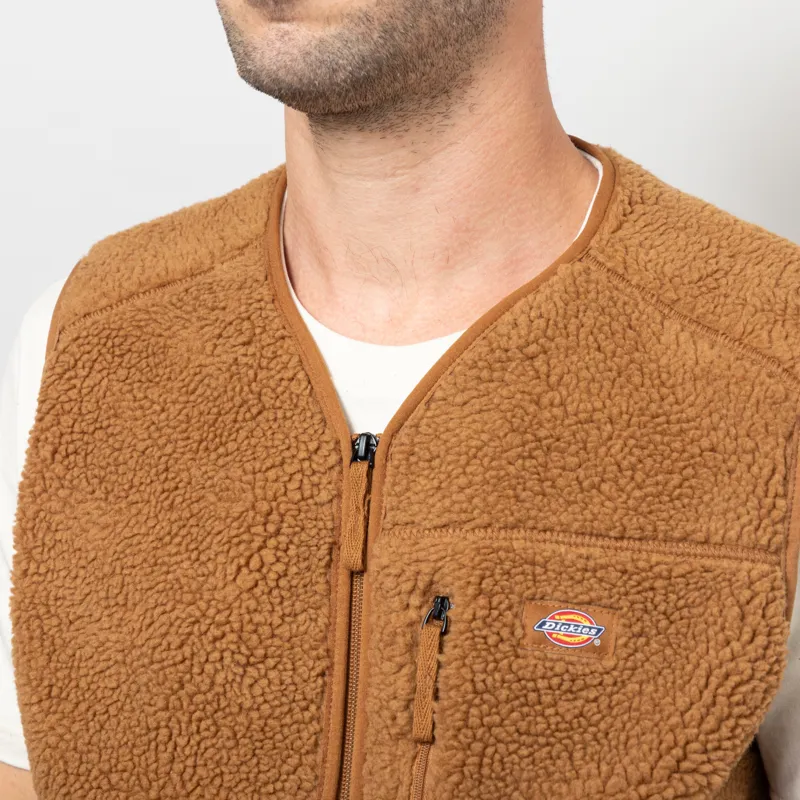 Dickies Mount Hope Vest Brown Duck-5