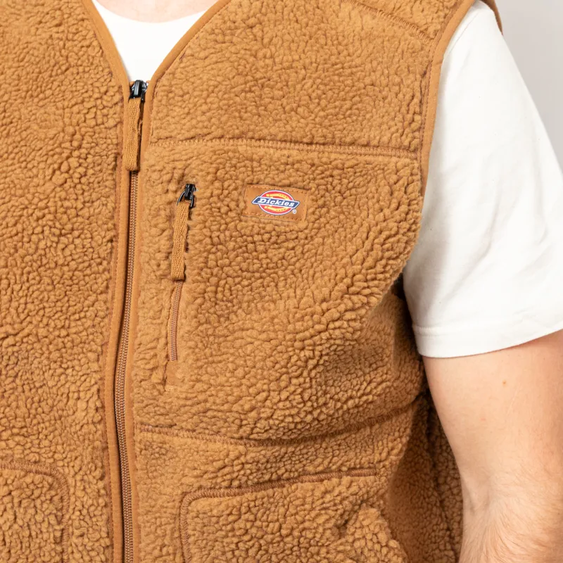 Dickies Mount Hope Vest Brown Duck-6