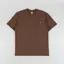 Dickies Luray Pocket T Shirt Timber Brown