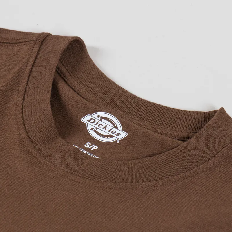 Dickies Luray Pocket T Shirt Timber Brown-3
