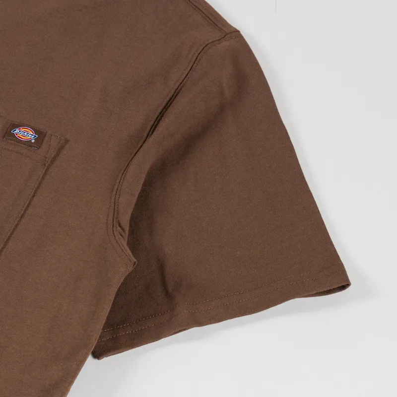 Dickies Luray Pocket T Shirt Timber Brown-4