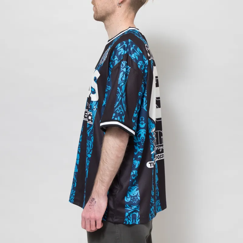 Deus Ex Machina Nouveau Moto T Shirt Pageant Blue-2