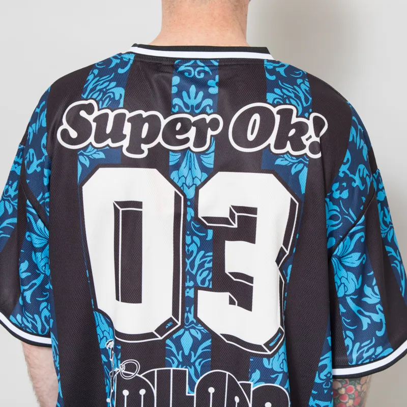 Deus Ex Machina Nouveau Moto T Shirt Pageant Blue-6