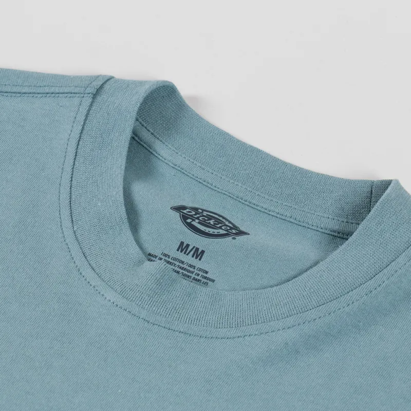 Dickies Luray Pocket T Shirt Stormy Sea-3