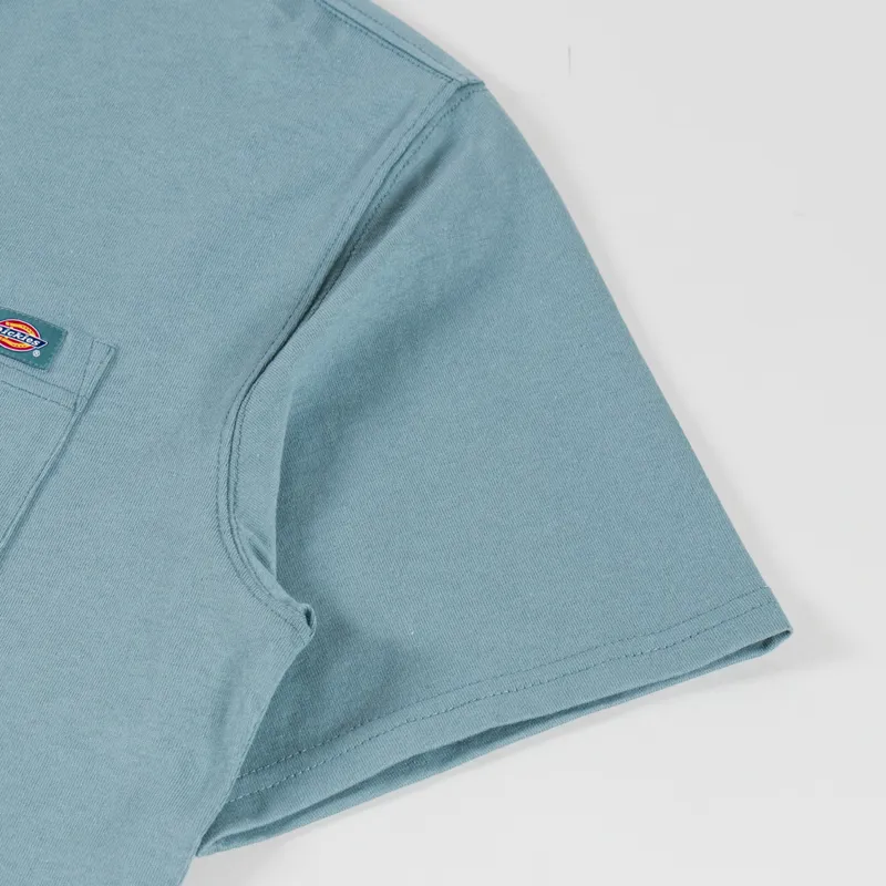 Dickies Luray Pocket T Shirt Stormy Sea-4