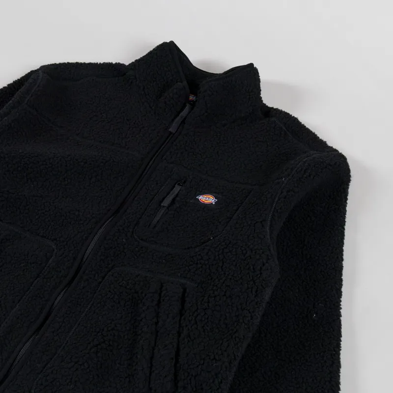 Dickies Womens Mount Hope Fleece Black-2