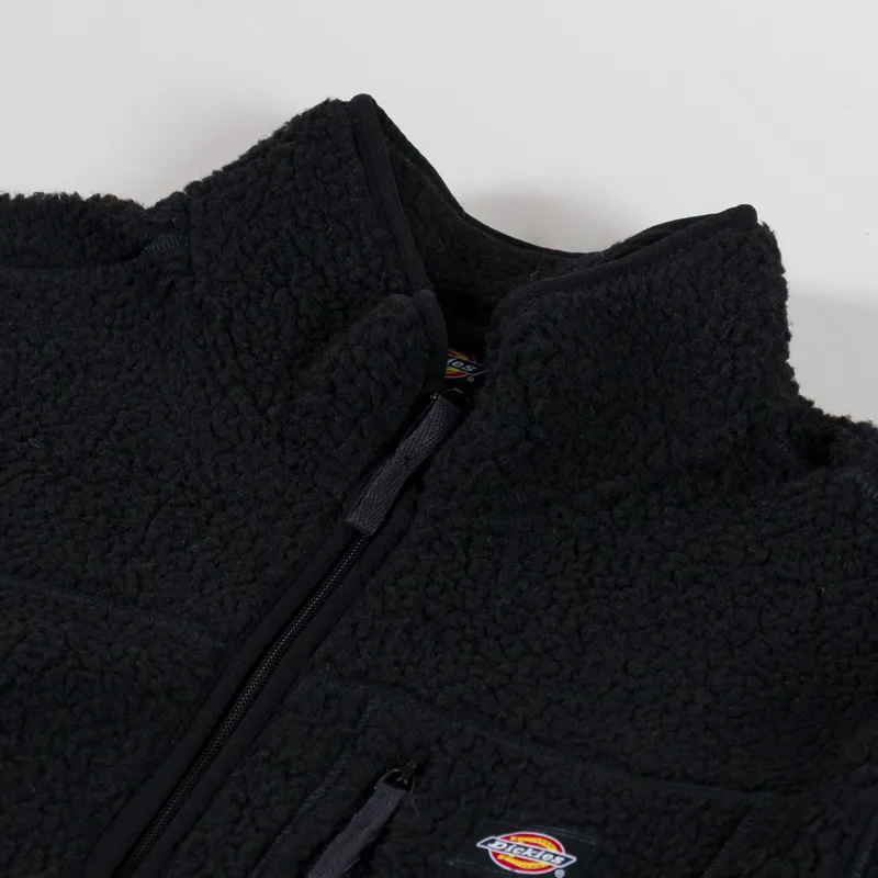 Dickies Womens Mount Hope Fleece Black-4