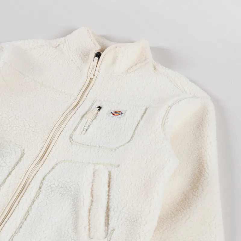 Dickies Womens Mount Hope Fleece Whitecap Grey-2