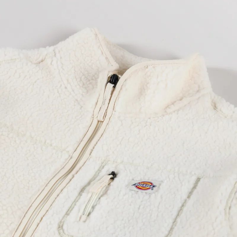 Dickies Womens Mount Hope Fleece Whitecap Grey-4