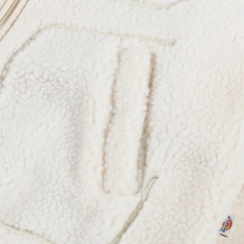 Dickies Womens Mount Hope Fleece Whitecap Grey-6