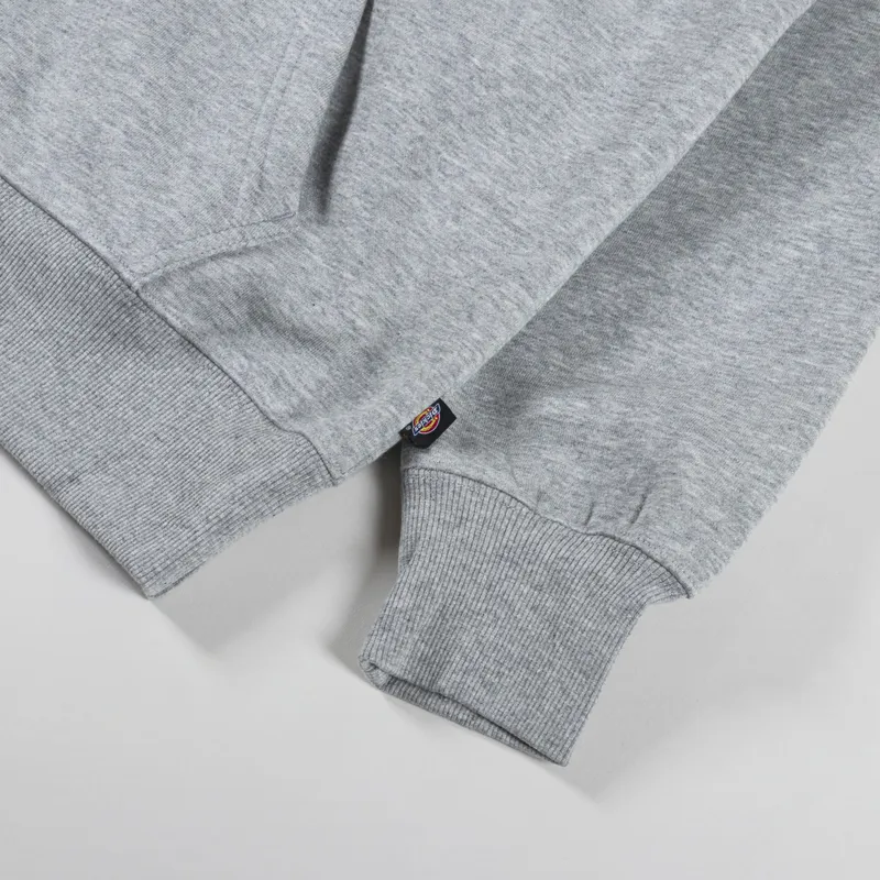 Dickies Summerdale Full Zip Hoodie Grey Melange-5