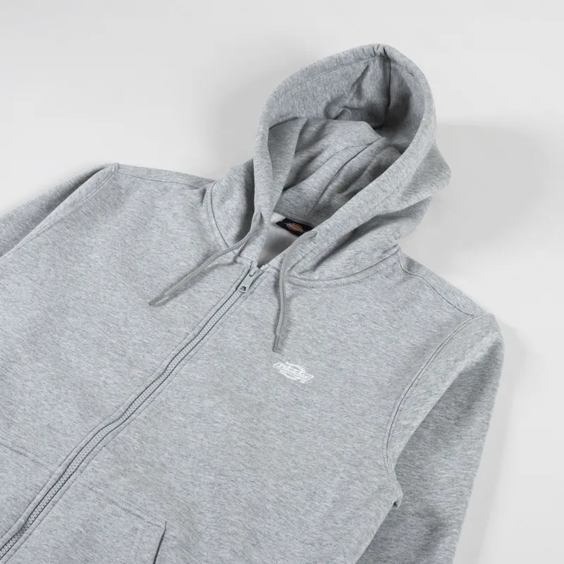 Dickies Summerdale Full Zip Hoodie Grey Melange-2