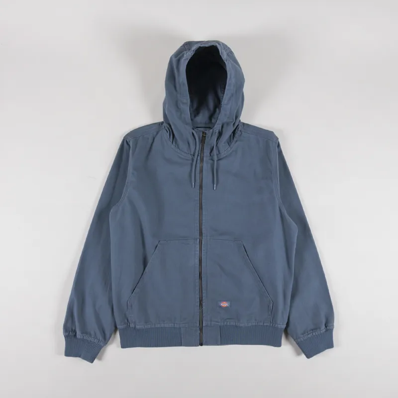 Dickies Duck Canvas Unlined Hooded Jacket Stormy Weather