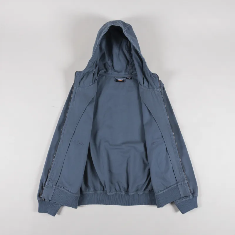 Dickies Duck Canvas Unlined Hooded Jacket Stormy Weather-1