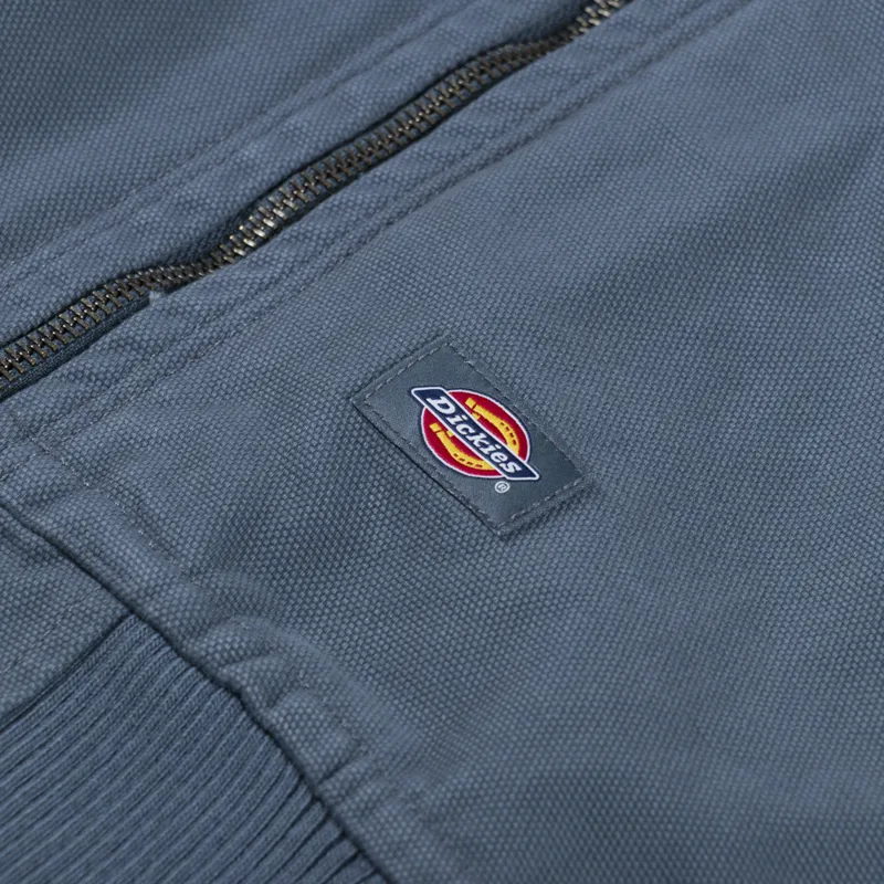 Dickies Duck Canvas Unlined Hooded Jacket Stormy Weather-7