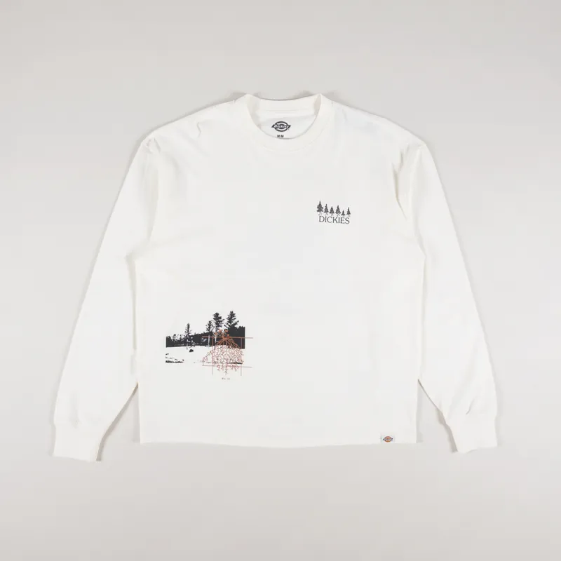 Dickies Kenbridge Long Sleeve T Shirt Cloud-1