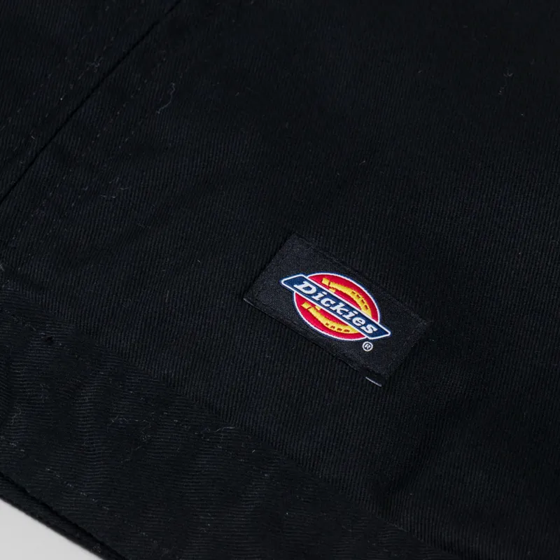 Dickies Womens Lined Eisenhower Cropped Jacket Black-8