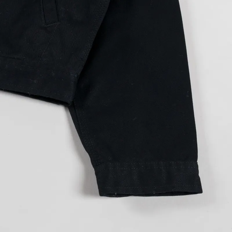 Dickies Womens Lined Eisenhower Cropped Jacket Black-13