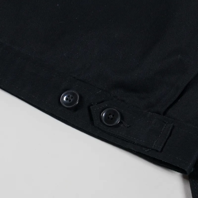 Dickies Womens Lined Eisenhower Cropped Jacket Black-10