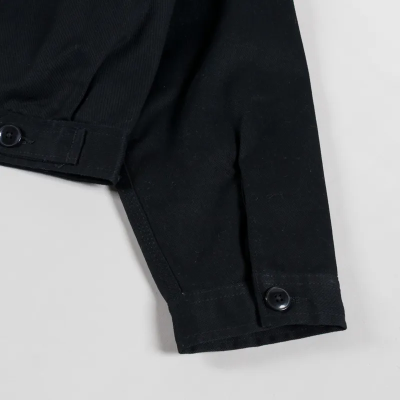 Dickies Womens Lined Eisenhower Cropped Jacket Black-12